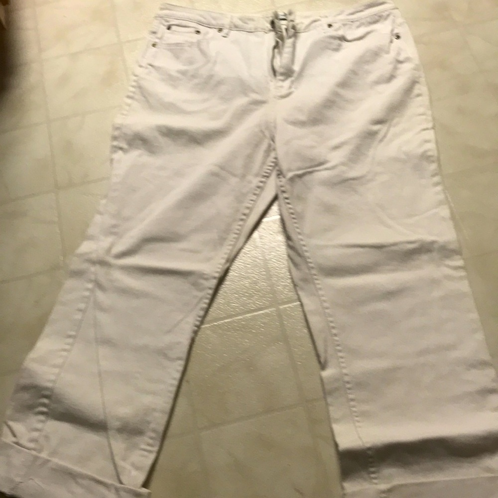 White jeans